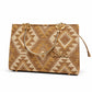 Emerald Geometric Top Handle Handbag