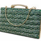 Crystal Box Clutch with Chain Handle