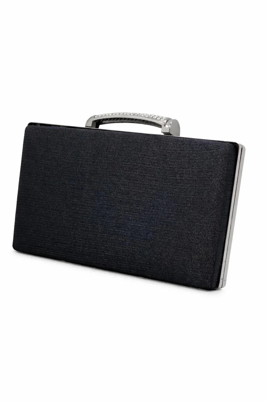 Antique Gold Top Handle Evening Clutch