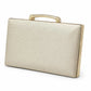 Antique Gold Top Handle Evening Clutch