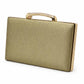Antique Gold Top Handle Evening Clutch