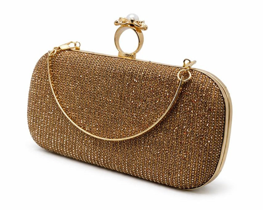 Crystal Ring Clutch