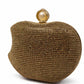 Pearl Rhinestone Clutch