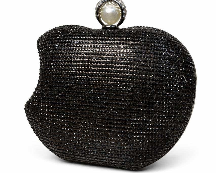 Pearl Rhinestone Clutch