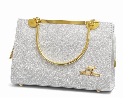 Embossed  Handle Clutch