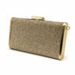 Golden Crystal Evening Clutch