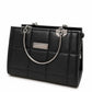 Sage Quilted Top Handle Handbag