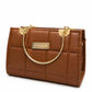 Sage Quilted Top Handle Handbag