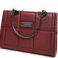 Sage Quilted Top Handle Handbag