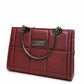 Sage Quilted Top Handle Handbag