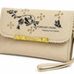 Emerald Floral Wristlet Wallet