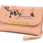 Emerald Floral Wristlet Wallet