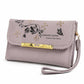 Emerald Floral Wristlet Wallet