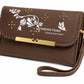 Emerald Floral Wristlet Wallet