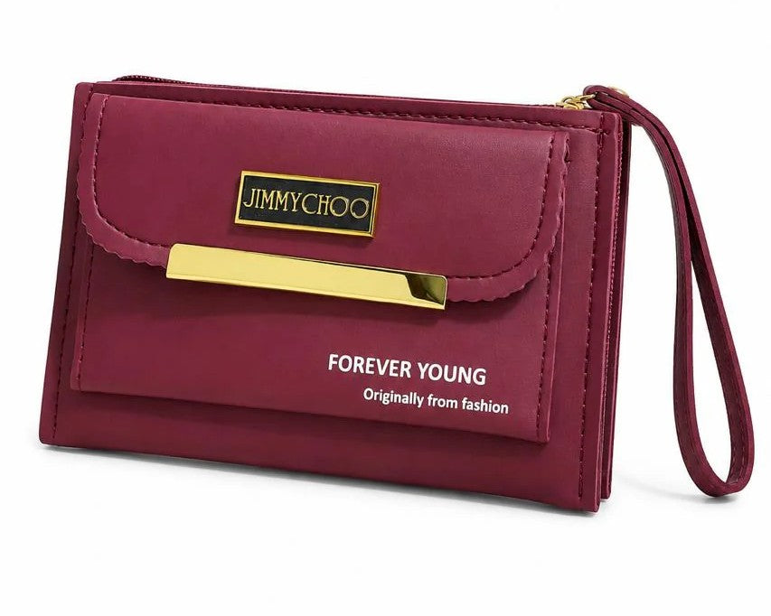 Emerald Minimal Wristlet Wallet