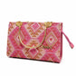Emerald Geometric Top Handle Handbag