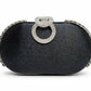 Ring Crystal Clutch