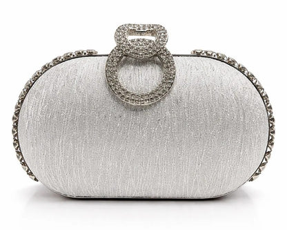 Ring Crystal Clutch