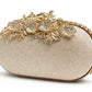 Floral Vine Crystal Clutch