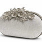 Floral Vine Crystal Clutch