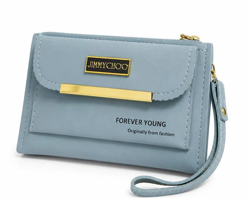 Emerald Minimal Wristlet Wallet