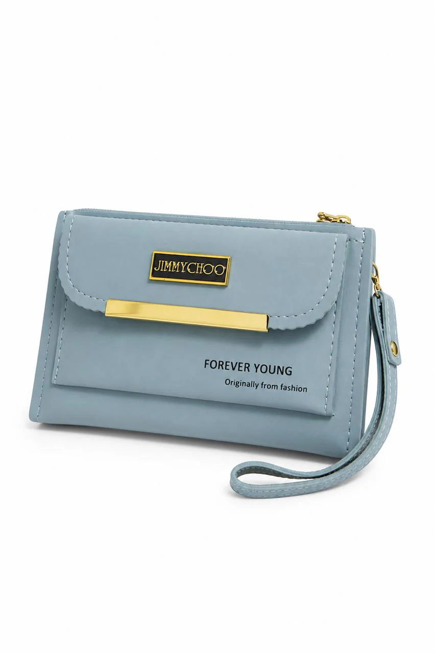 Emerald Minimal Wristlet Wallet