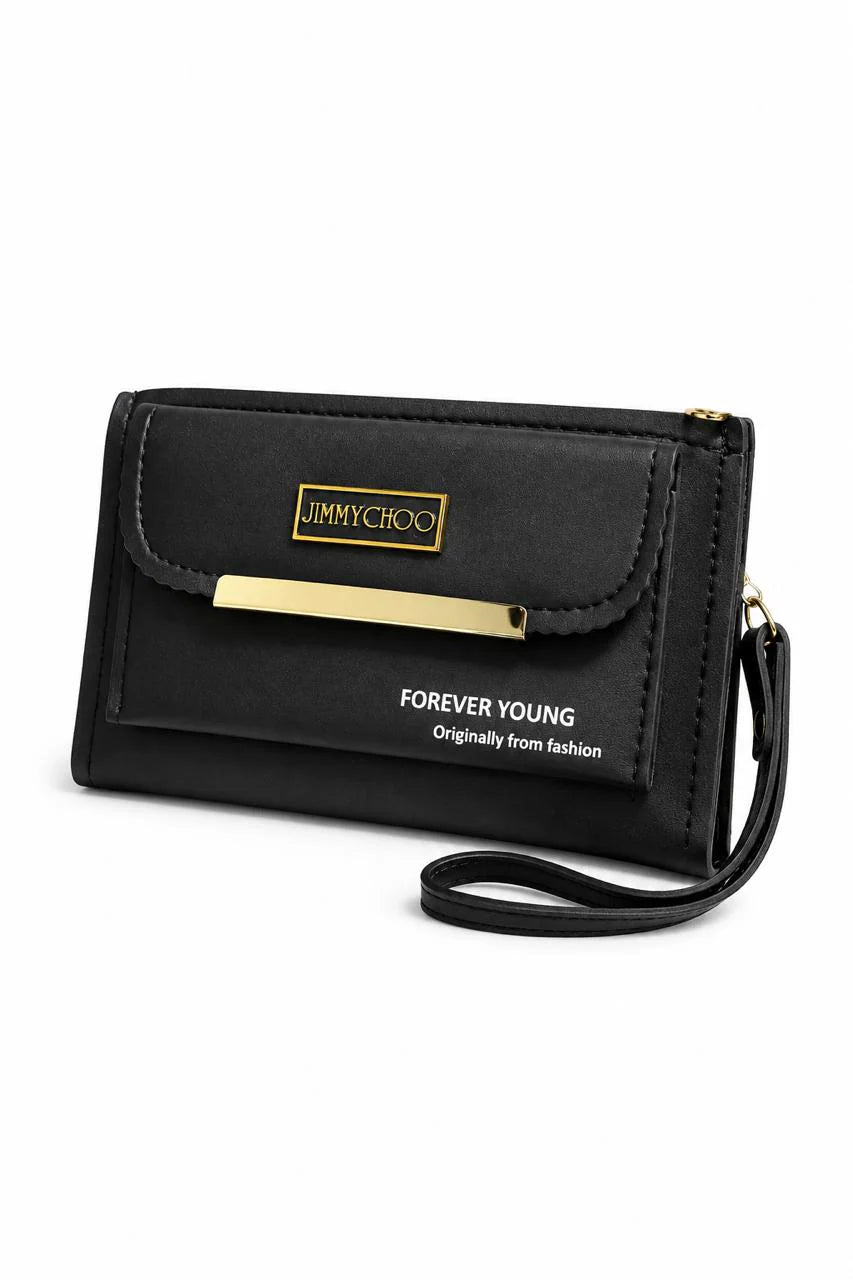 Emerald Minimal Wristlet Wallet