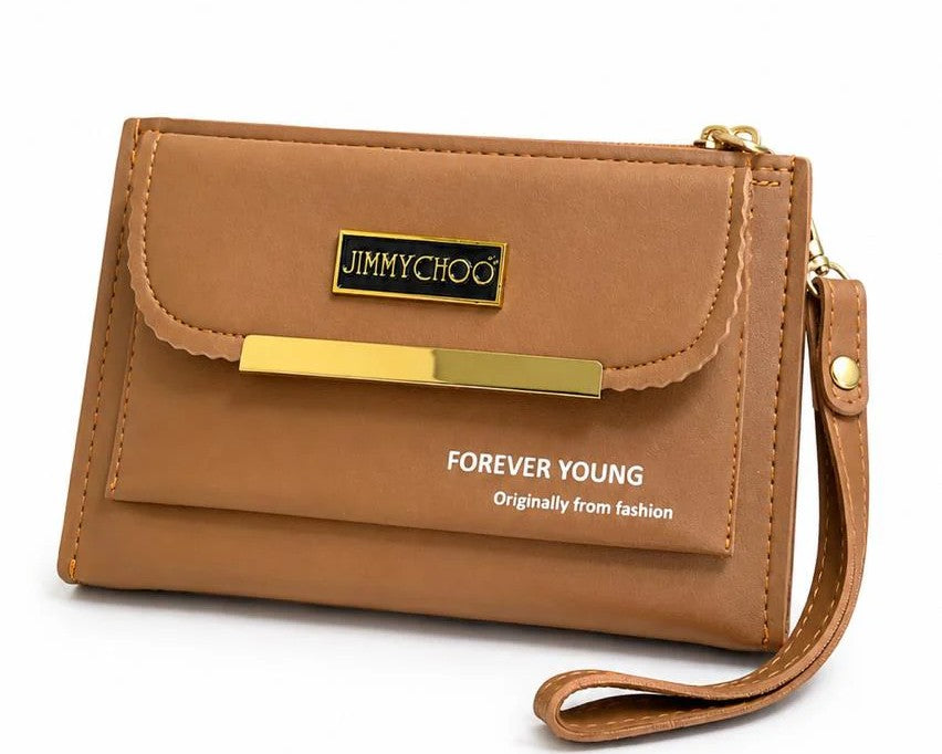 Emerald Minimal Wristlet Wallet