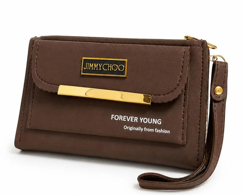 Emerald Minimal Wristlet Wallet