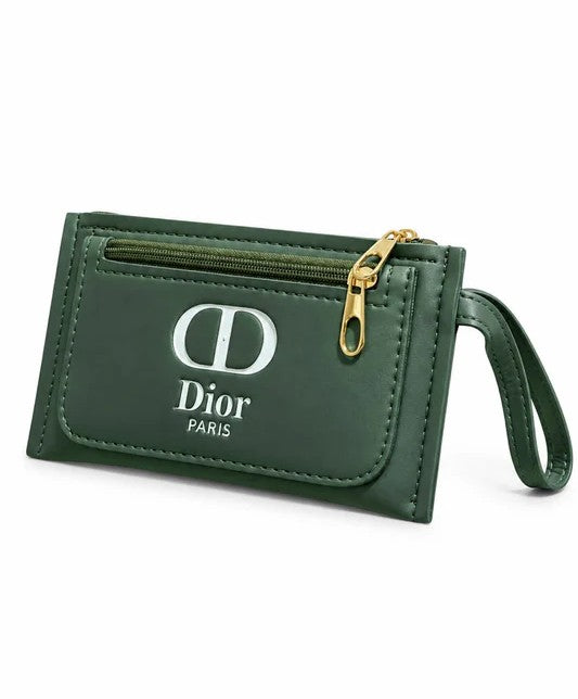 Dior Paris Green Card Wallet