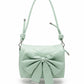 Cream Bow Shoulder Bag