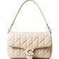 Quilted Shoulder Bag with C-Lock