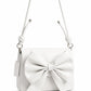 Cream Bow Shoulder Bag