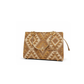 Emerald Geometric Top Handle Handbag