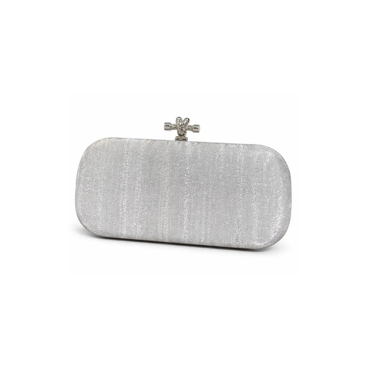 Bow Clasp Evening Clutch
