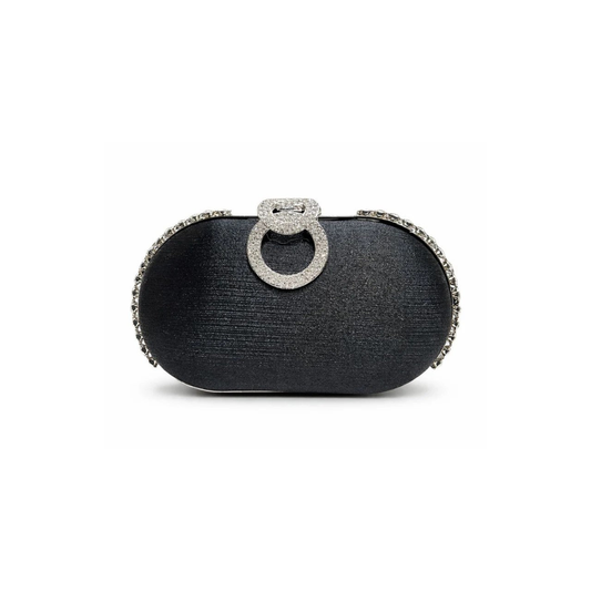 Ring Crystal Clutch