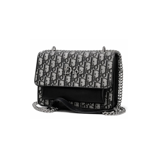 Monogram Chain Crossbody Bag