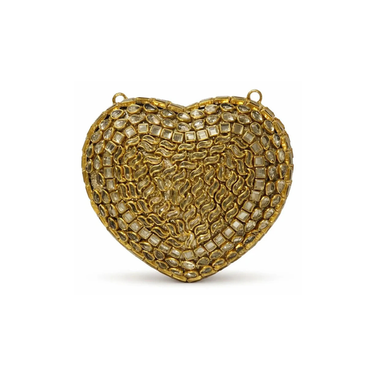 Heart Crystal Clutch