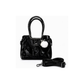 Glossy Shoulder Handbag