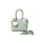 Glossy Shoulder Handbag