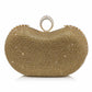 Silver Crystal Evening Clutch