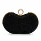 Silver Crystal Evening Clutch