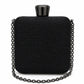 Rhinestone Clasp Chain Evening Clutch