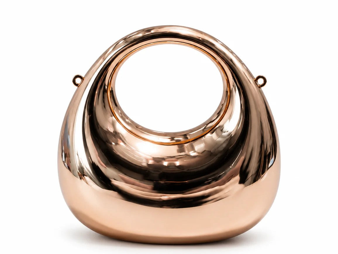 Smooth Loop Handle Evening Clutch