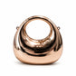 Black Smooth Loop Handle Evening Clutch